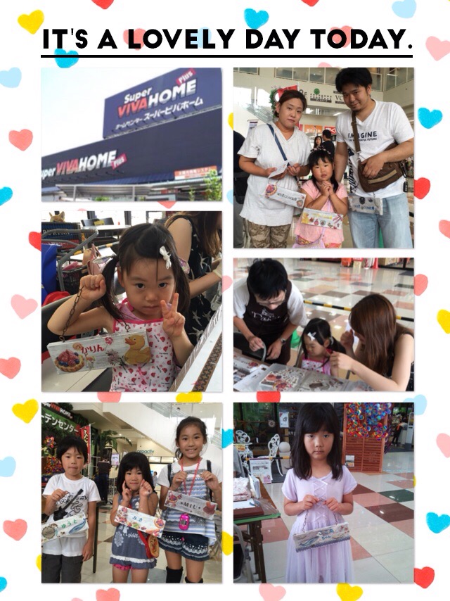 スーパービバホーム 寝屋川店さまにてワークショプ Japan Ladies Paint Club