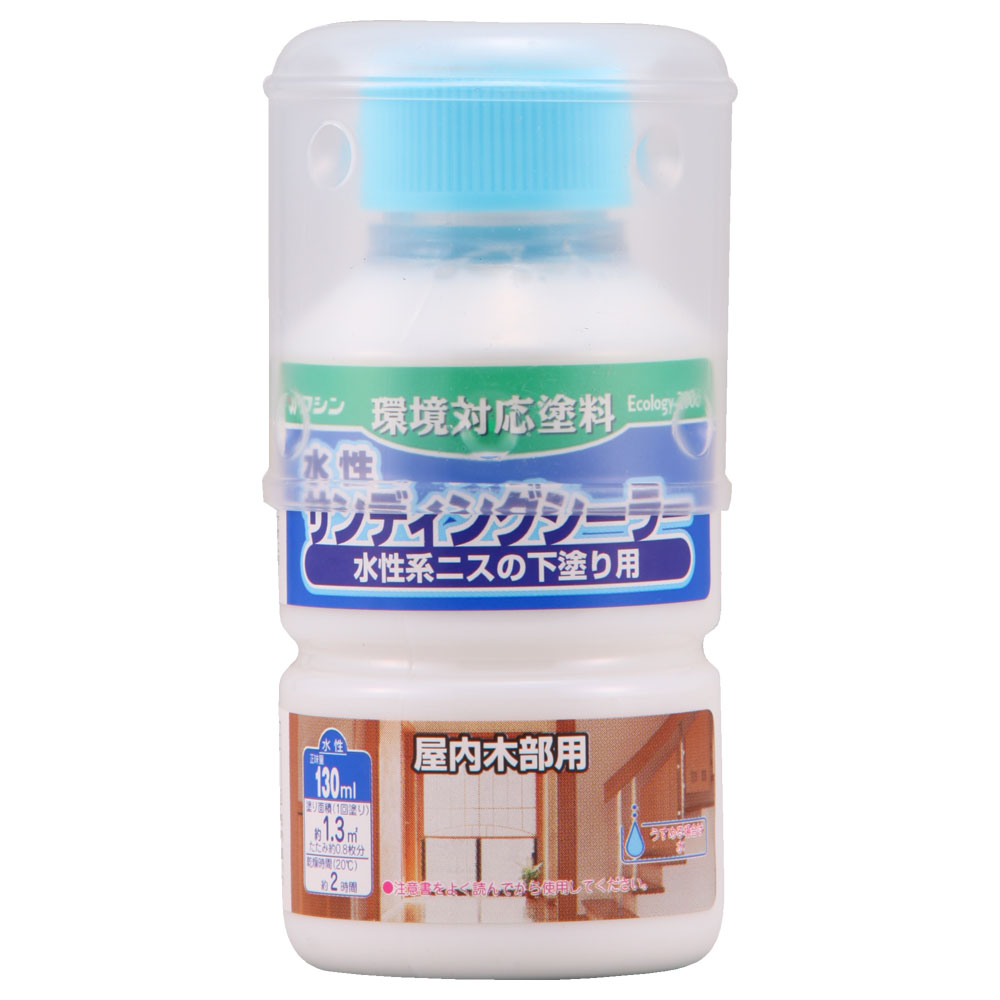Amazon | アサヒペン 塗料 ペンキ 強浸透性水性シーラー 3L 透明 クリヤ 水性 カチオンシーラー 下塗り用 1回塗り ヤニ止め効果  アク止め効果 密着性向上 耐久性向上 防カビ シックハウス対策品 日本製 | 塗料缶・ペンキ